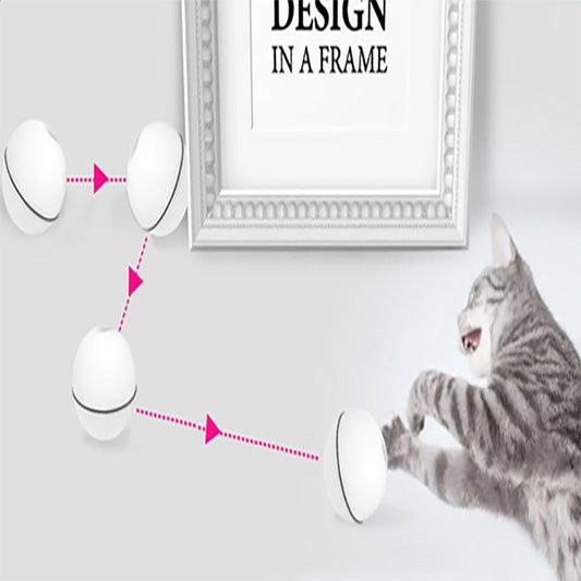 Rotating LED Cat Laser Ball