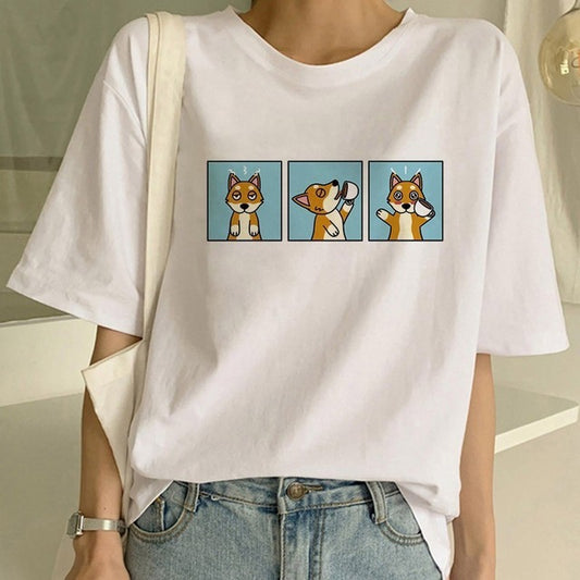 Shiba Inu Graphic T Shirt