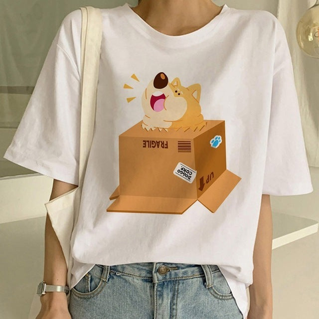 Shiba Inu Graphic T Shirt