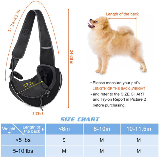 Breathable Crossbody Pet Carrier