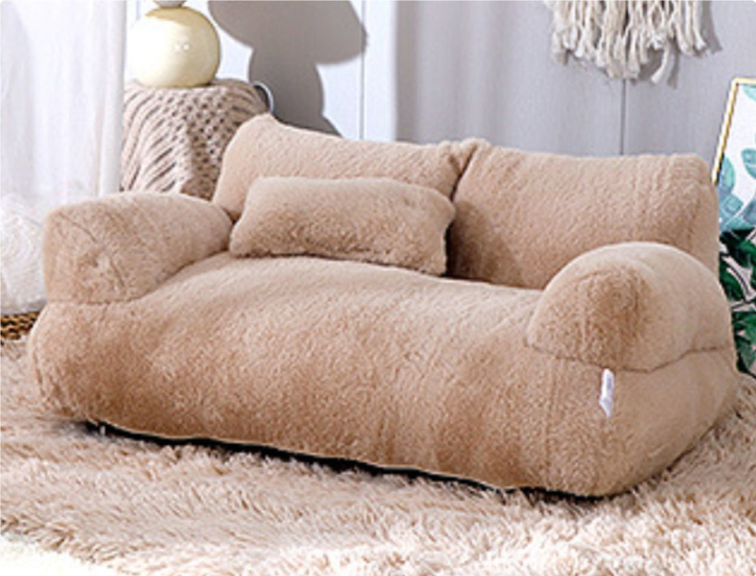 Luxury Plush Pet Sofa Bed