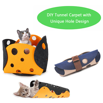 Collapsible Cat Tunnel Toy
