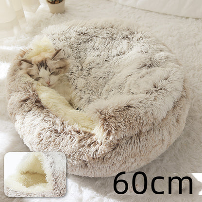 2 in 1 Plush Pet Bed