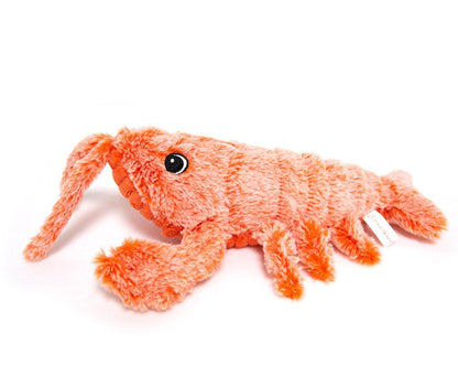 USB Jumping Shrimp Cat Toy