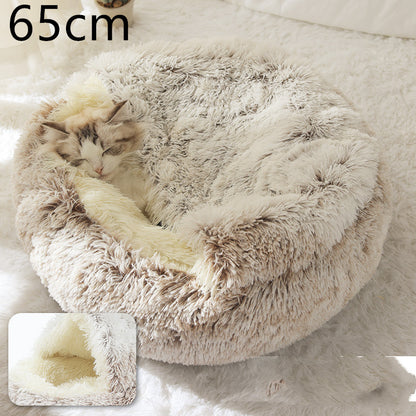 2 in 1 Plush Pet Bed