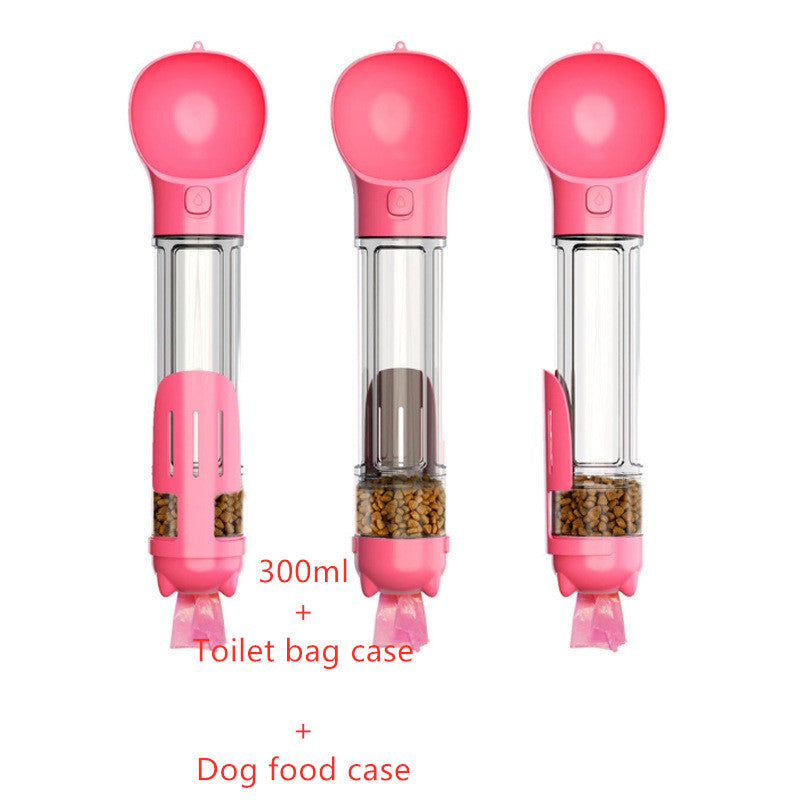 Portable 3 in 1 Dog Water Bottle