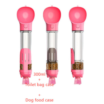 Portable 3 in 1 Dog Water Bottle