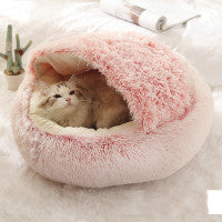 2 in 1 Plush Pet Bed