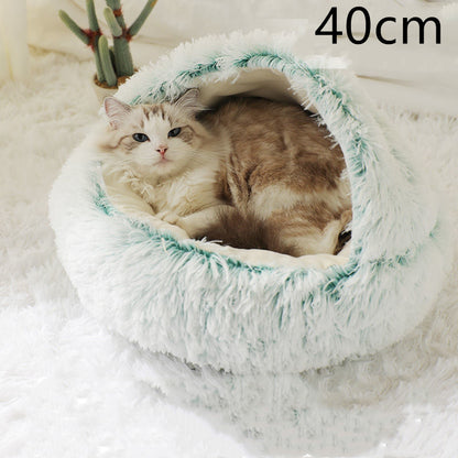 2 in 1 Plush Pet Bed