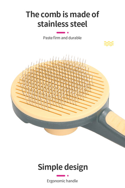 Self Cleaning Pet Grooming Brush