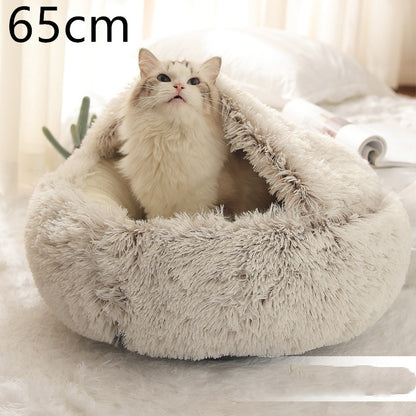 2 in 1 Plush Pet Bed
