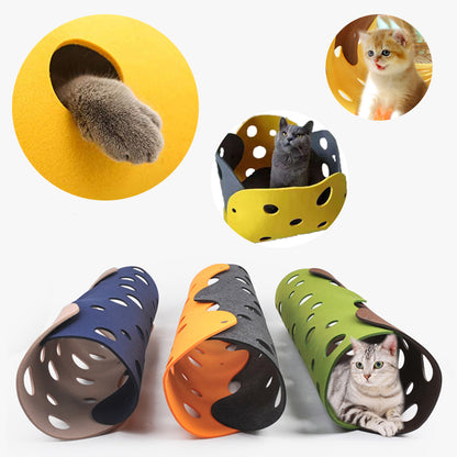 Collapsible Cat Tunnel Toy