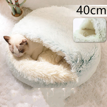 2 in 1 Plush Pet Bed