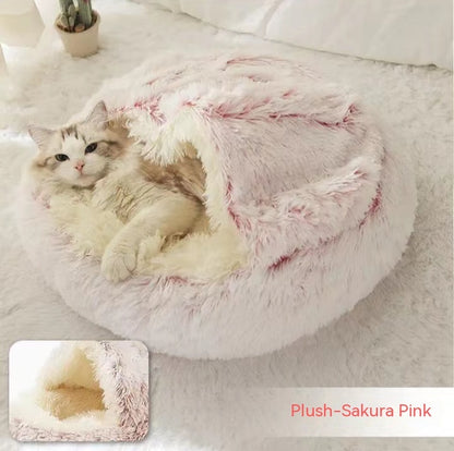 2 in 1 Plush Pet Bed