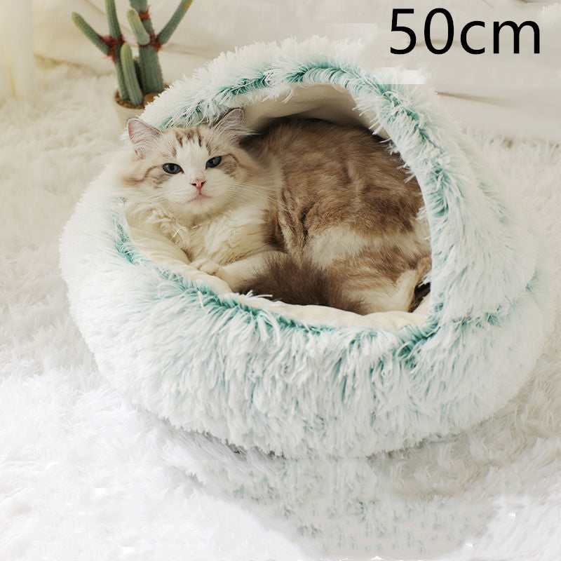 2 in 1 Plush Pet Bed