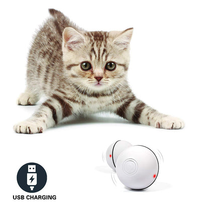 Rotating LED Cat Laser Ball