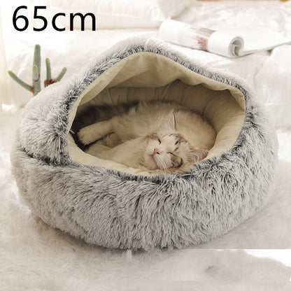 2 in 1 Plush Pet Bed