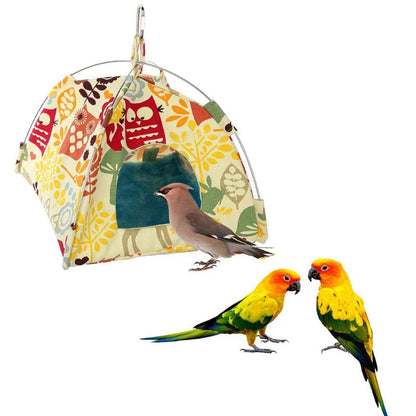 Canvas Parrot Tent Hammock