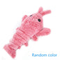 USB Jumping Shrimp Cat Toy