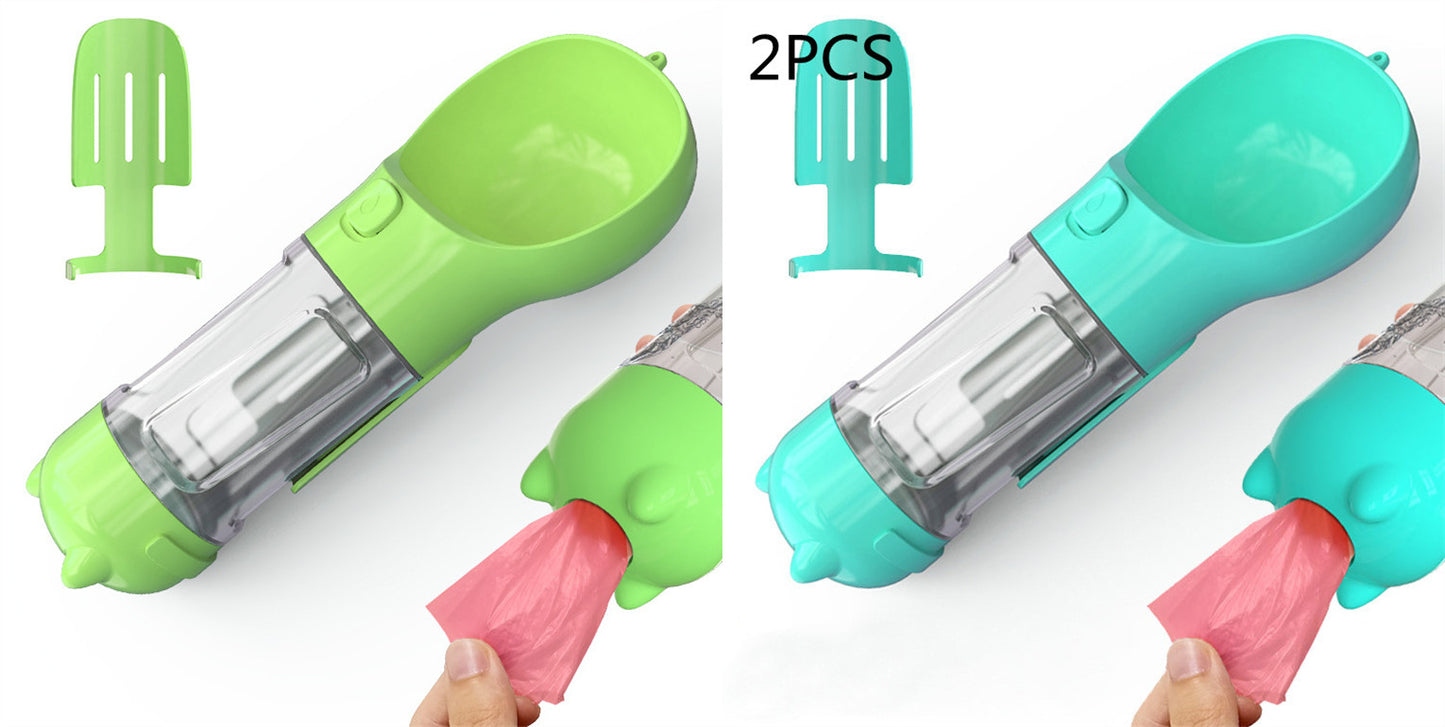 Portable 3 in 1 Dog Water Bottle