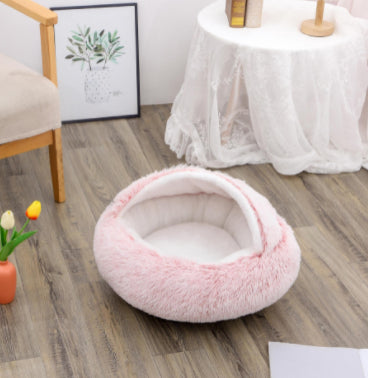 2 in 1 Plush Pet Bed