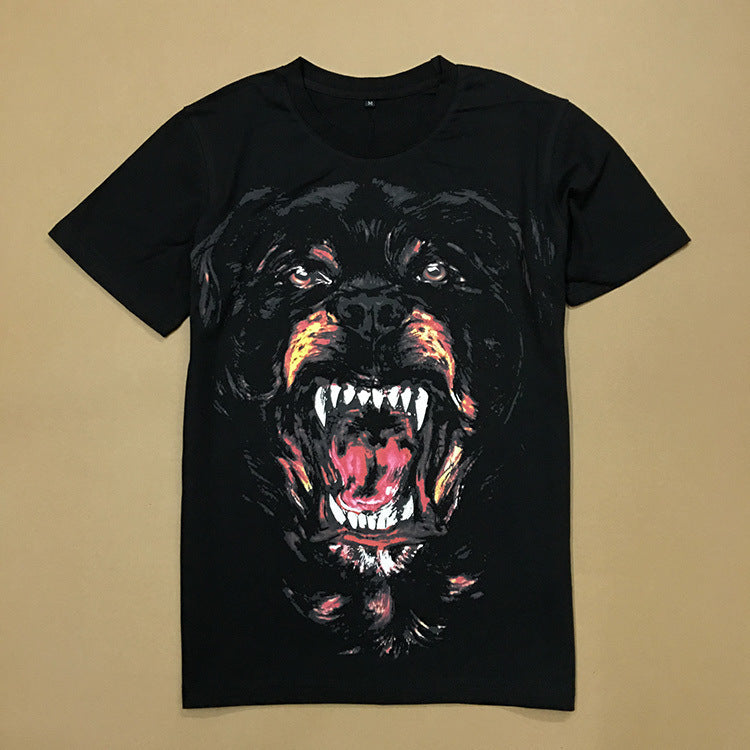 3D Dog Head T Shirt