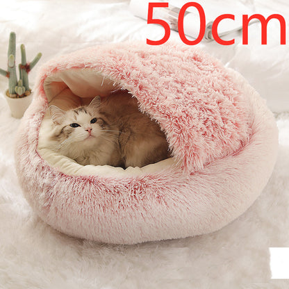 2 in 1 Plush Pet Bed