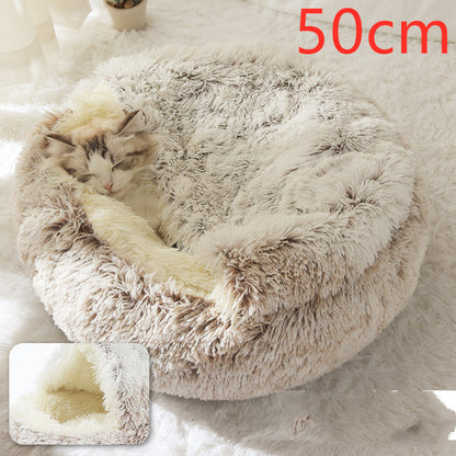 2 in 1 Plush Pet Bed