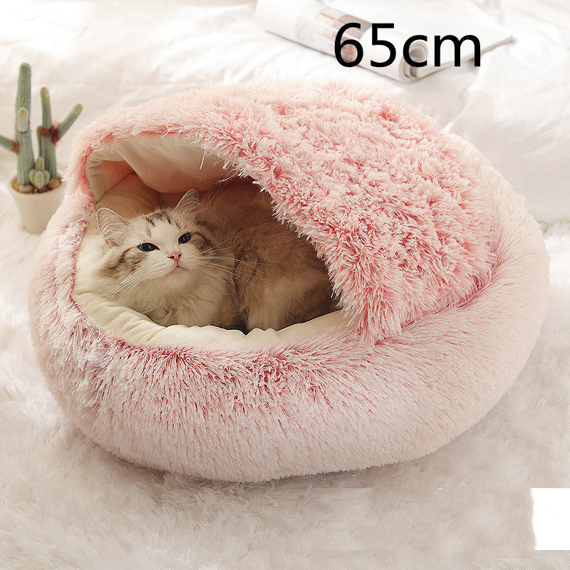 2 in 1 Plush Pet Bed