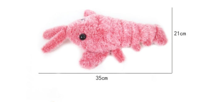 USB Jumping Shrimp Cat Toy