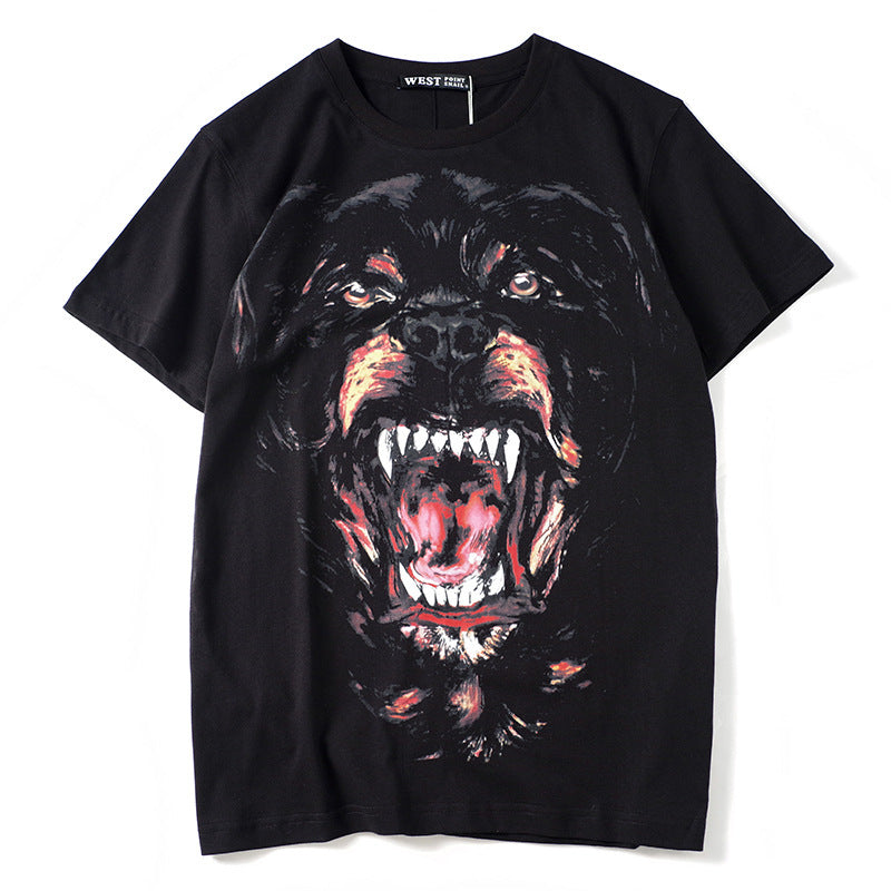 3D Dog Head T Shirt