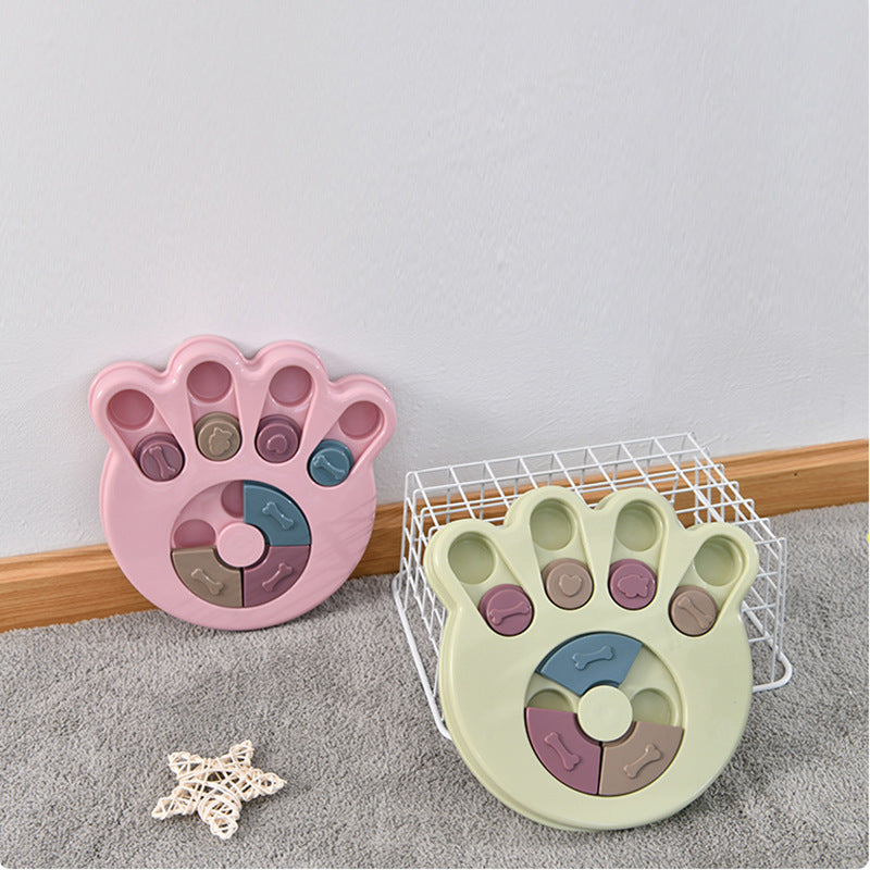 Interactive Dog Puzzle Feeder