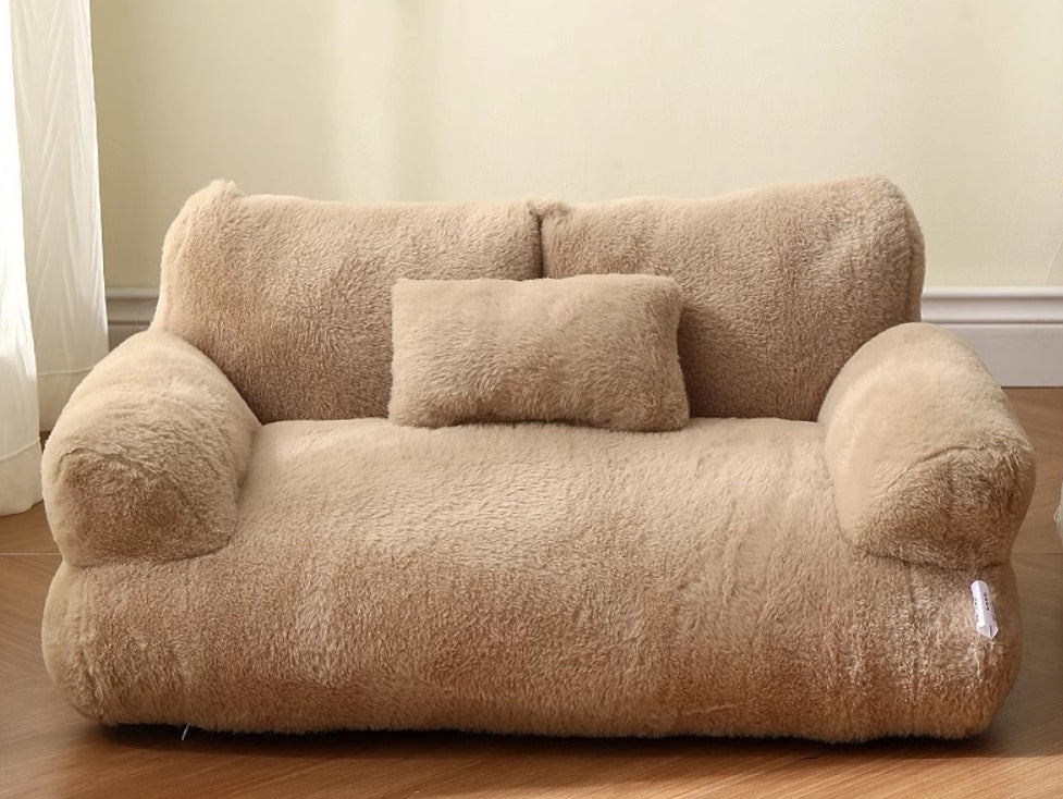 Luxury Plush Pet Sofa Bed