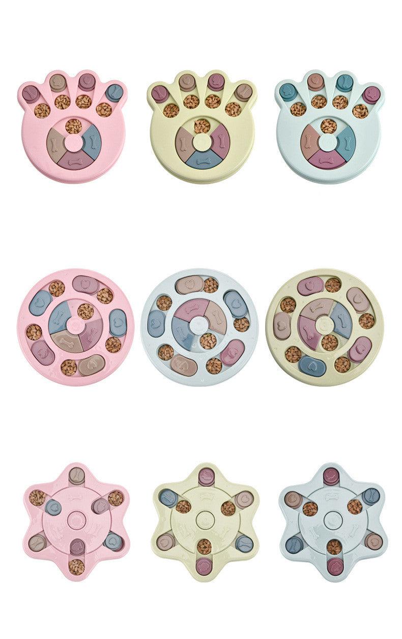 Interactive Dog Puzzle Feeder