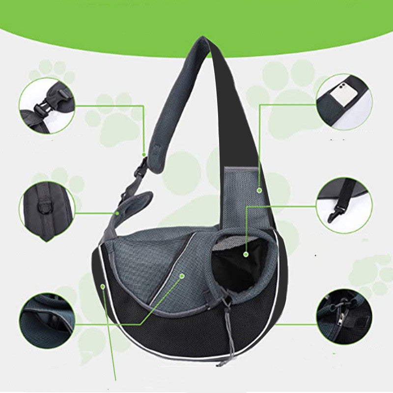 Breathable Crossbody Pet Carrier