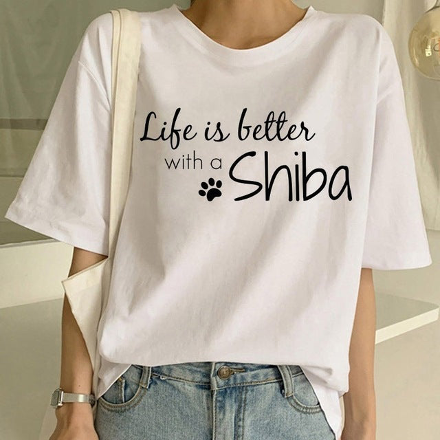 Shiba Inu Graphic T Shirt