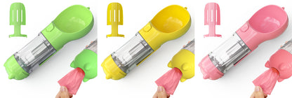 Portable 3 in 1 Dog Water Bottle