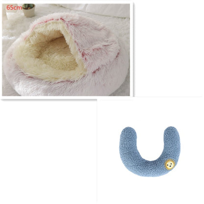 2 in 1 Plush Pet Bed