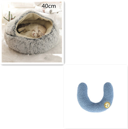 2 in 1 Plush Pet Bed