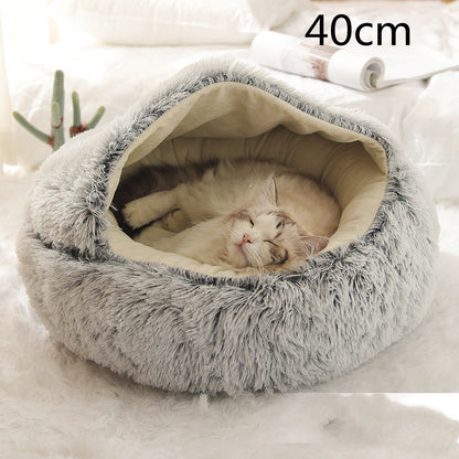 2 in 1 Plush Pet Bed