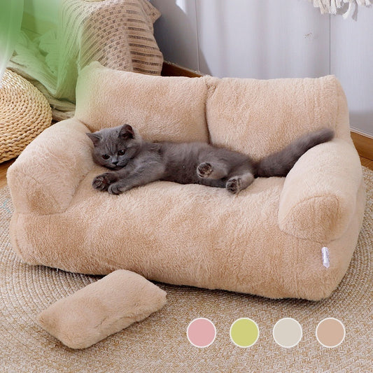 Luxury Plush Pet Sofa Bed
