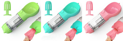 Portable 3 in 1 Dog Water Bottle