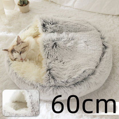 2 in 1 Plush Pet Bed
