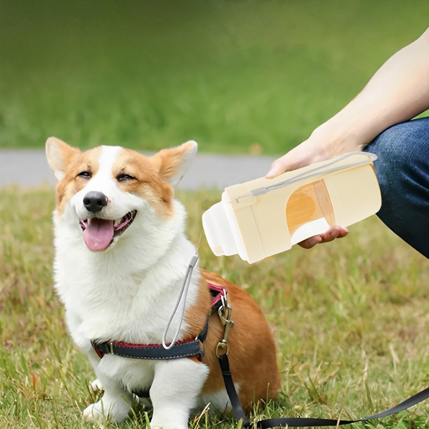 2 in 1 Travel Dog Water Bottle