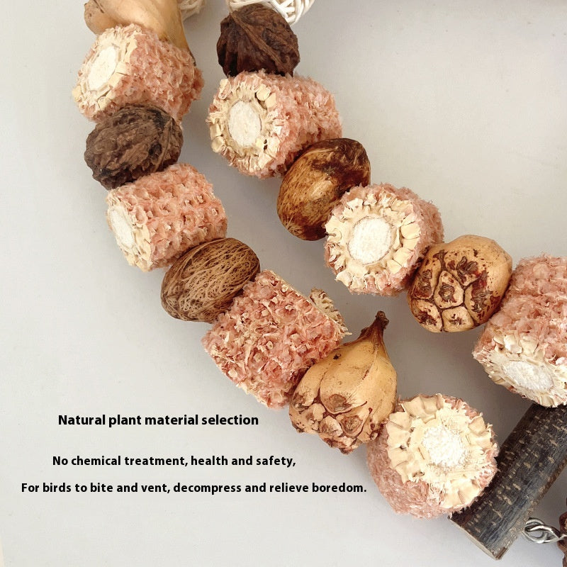 Wooden Parrot Perch Stand