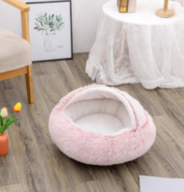2 in 1 Plush Pet Bed