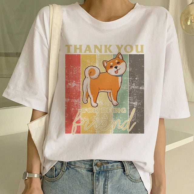 Shiba Inu Graphic T Shirt
