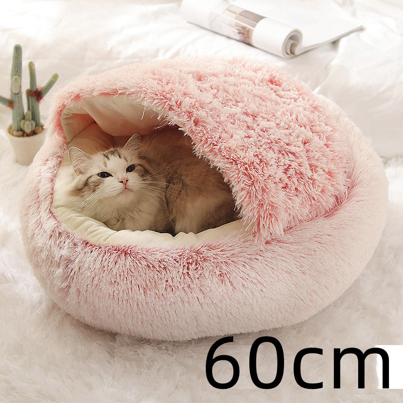 2 in 1 Plush Pet Bed