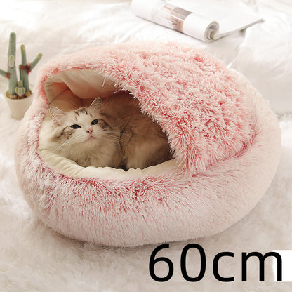 2 in 1 Plush Pet Bed