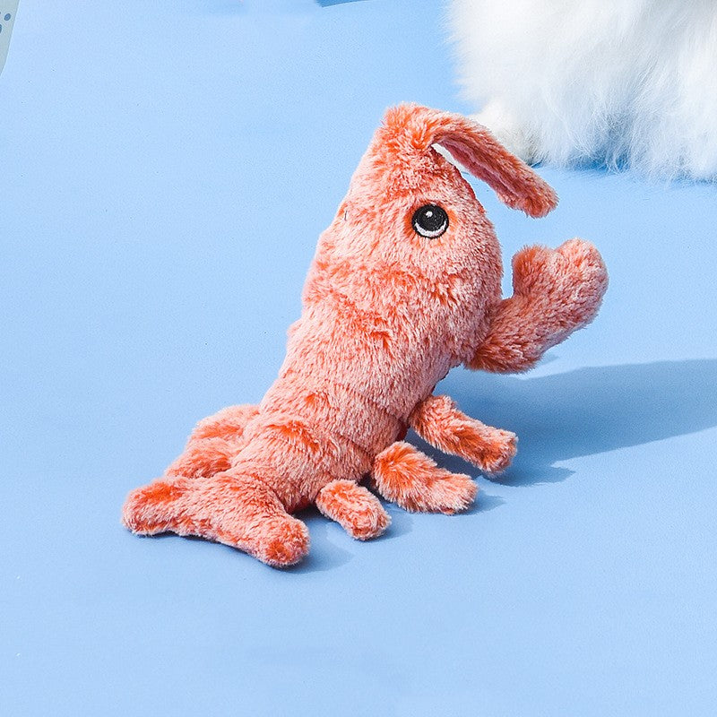 USB Jumping Shrimp Cat Toy